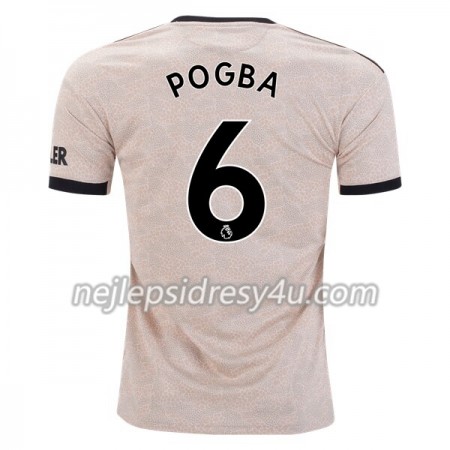 Fotbalové dres Manchester United Paul Pogba 6 Venkovní 2019/20